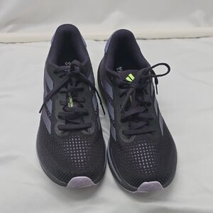 Adidas Women's Black and Lavender Athletic Shoes size 9 supernova rise